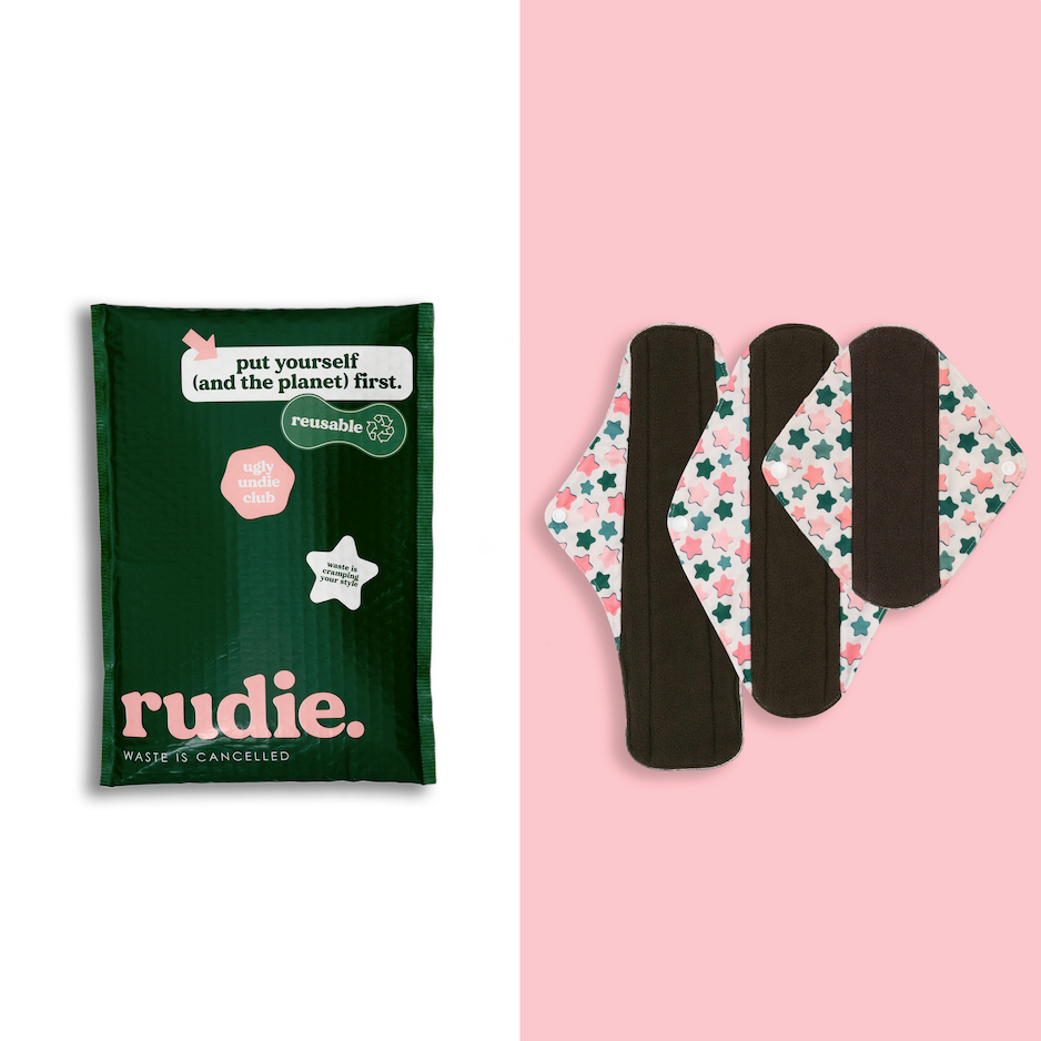 Rudie Signature Pads + Free Wet Bag (3 Pads)